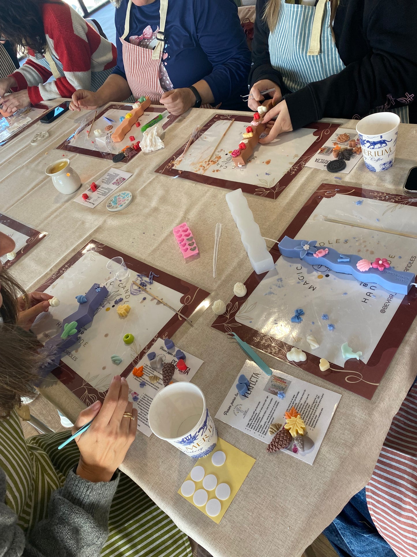 taller de velas en Rivas