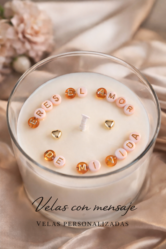 Velas con Mensaje • ❤️